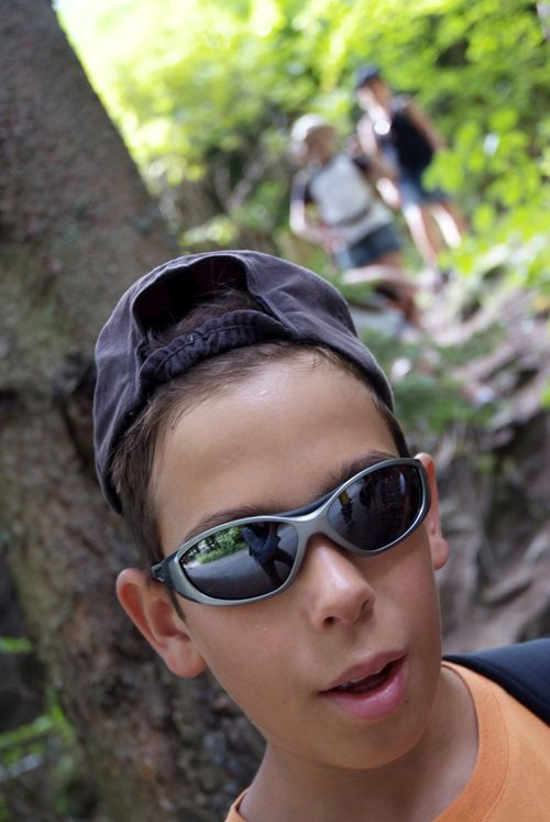 Guillaume a mis sa casquette profilée pour aller encore plus vite !