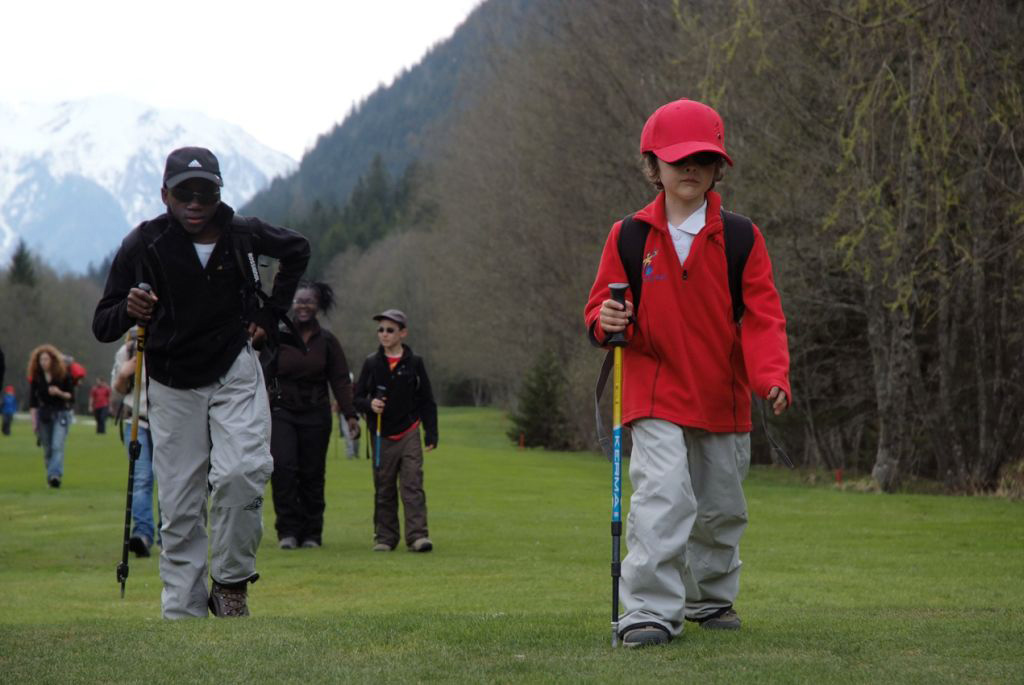 Plein de courage chez Bertrand qui apprécie la marche sur golf !