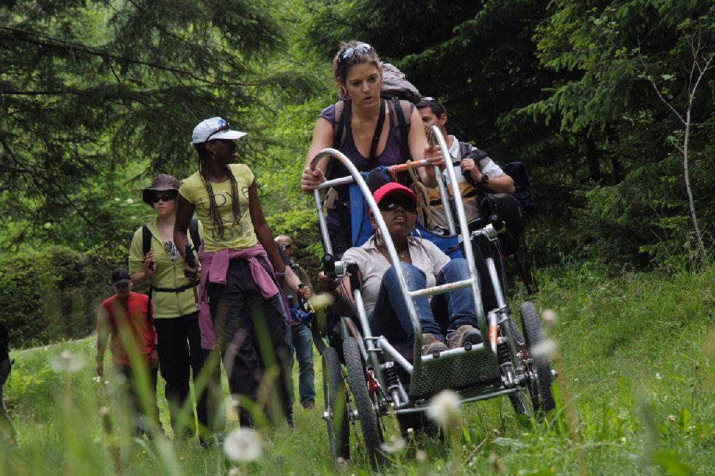 Nouveau départ en sous-bois, toujours accompagné d’un agréable soleil !