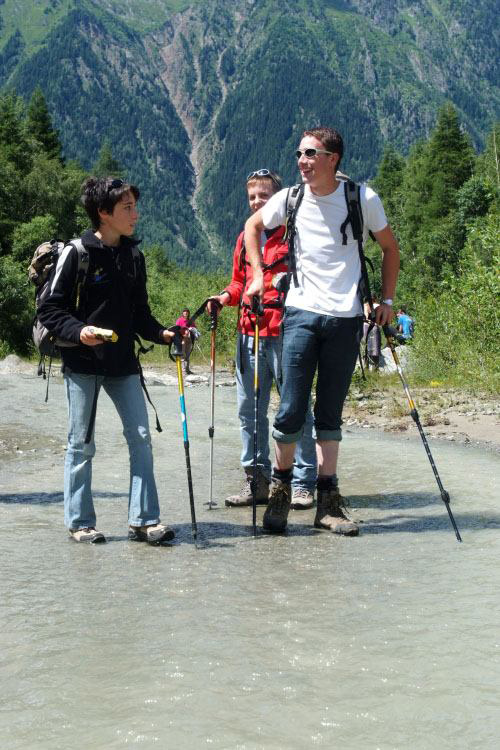 On s’est trompé de chemin ou c’est le glacier qui font à vue d’œil !