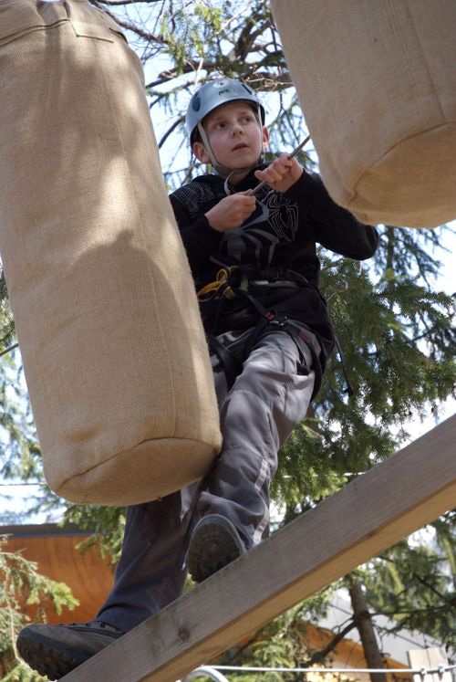Planche à voile dans les airs pour Freddy qui reste très concentré !