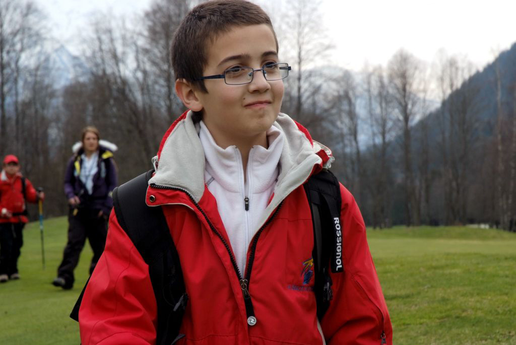 Il a l’air tout heureux Quentin, c’est vrai qu’elle est agréable cette journée !