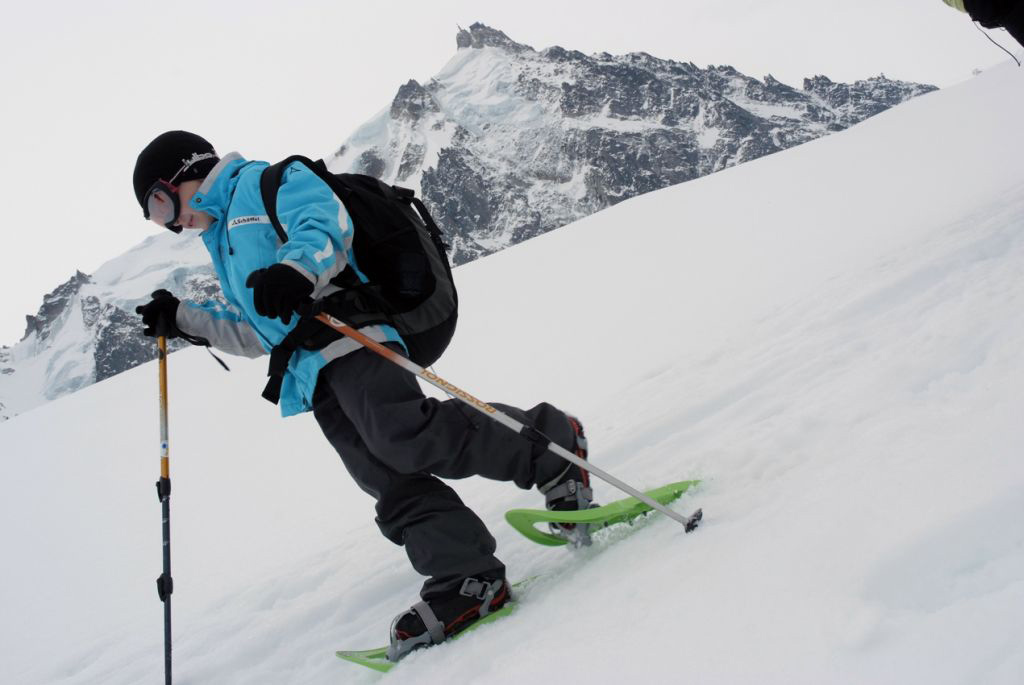 William profite d’une petite descente pour souffler un peu, il faut savoir récupérer dès qu’on peut !