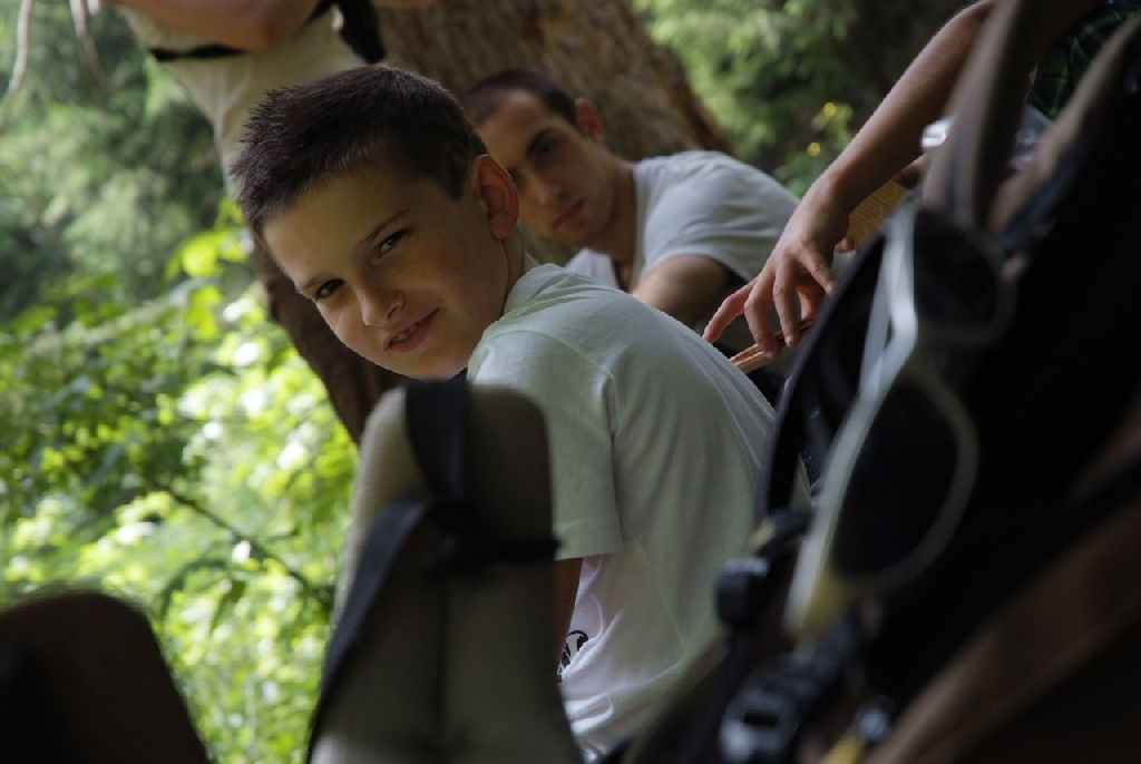 Corentin, attrapé par l’objectif du paparazzi !