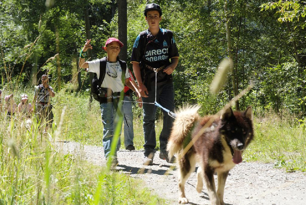 Husky nautique pour Yoann et Rayan !