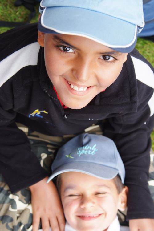 Double-Messieurs sur gazon ! (Mohamed et Nicolas)