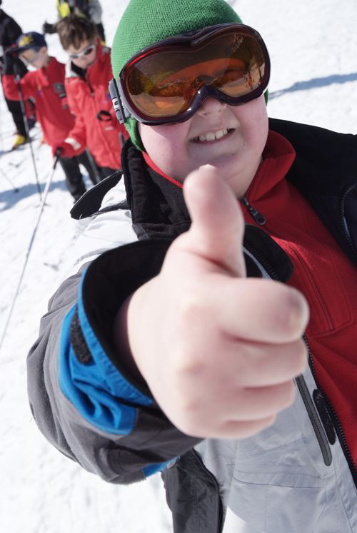 Pour Damien, le ski de fond, ça le fait !