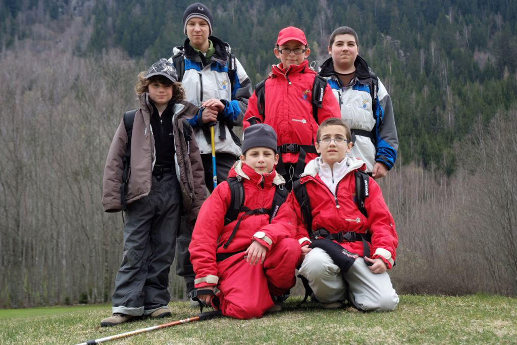 Equipe de stars sur le green, ils vont aller haut ces garçons ! (Killian, Maël, Vincent, Kévin, Quentin et Dorian)