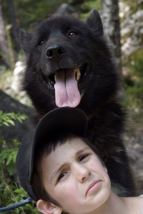 Si ta casquette est sale Alexis, ton chien va se charger de la nettoyer !