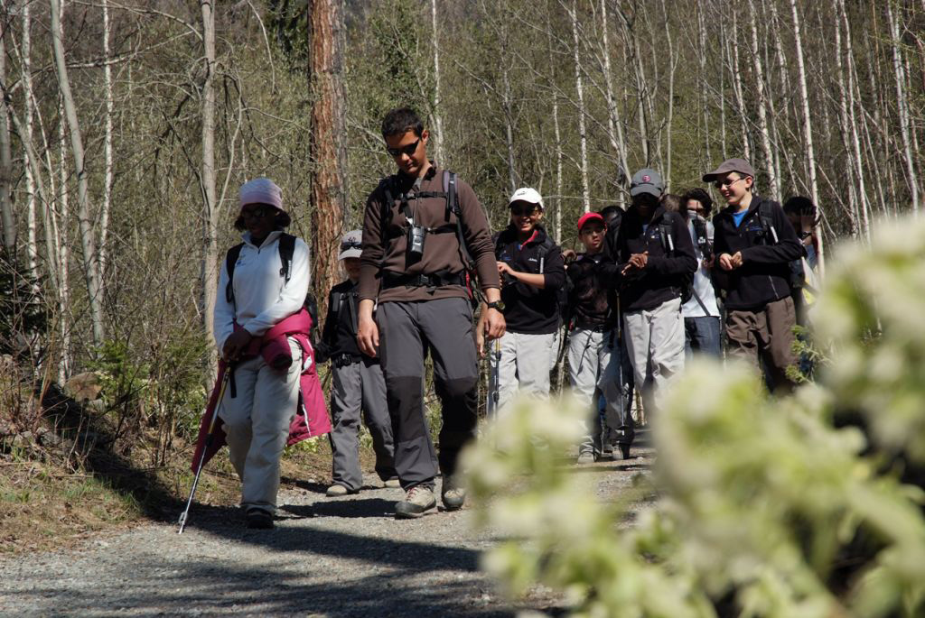 Après avoir mangé, on repart pour certains pour une nouvelle promenade, vers une nouvelle destination !