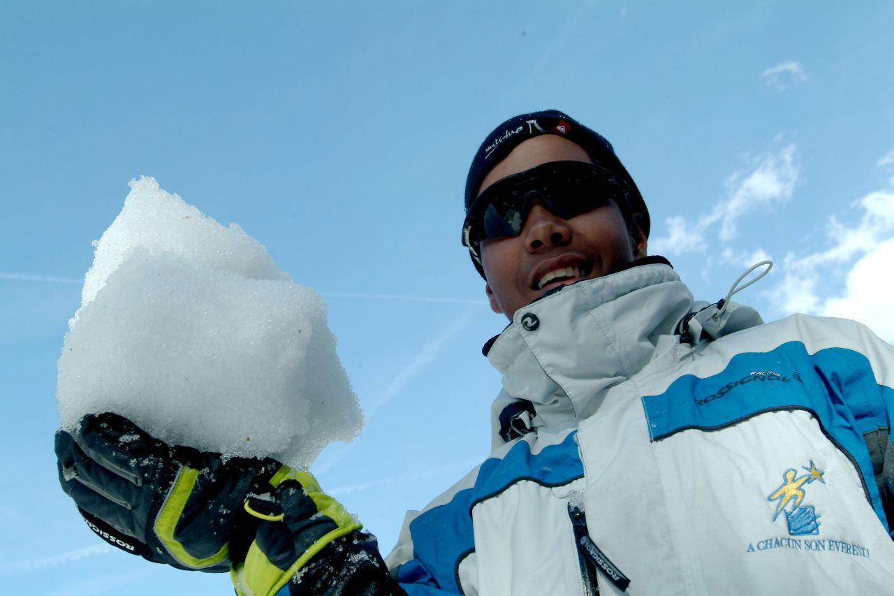 Si on m’avait dit qu’il existait des glaces aussi grosses je ne l’aurais pas cru !