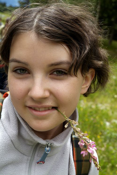 Un peu de soleil, les fleurs, c’est enfin l’été ou quoi ? (Marina).