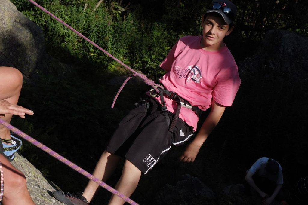 Matthieu, hyper à l’aise au rappel !
