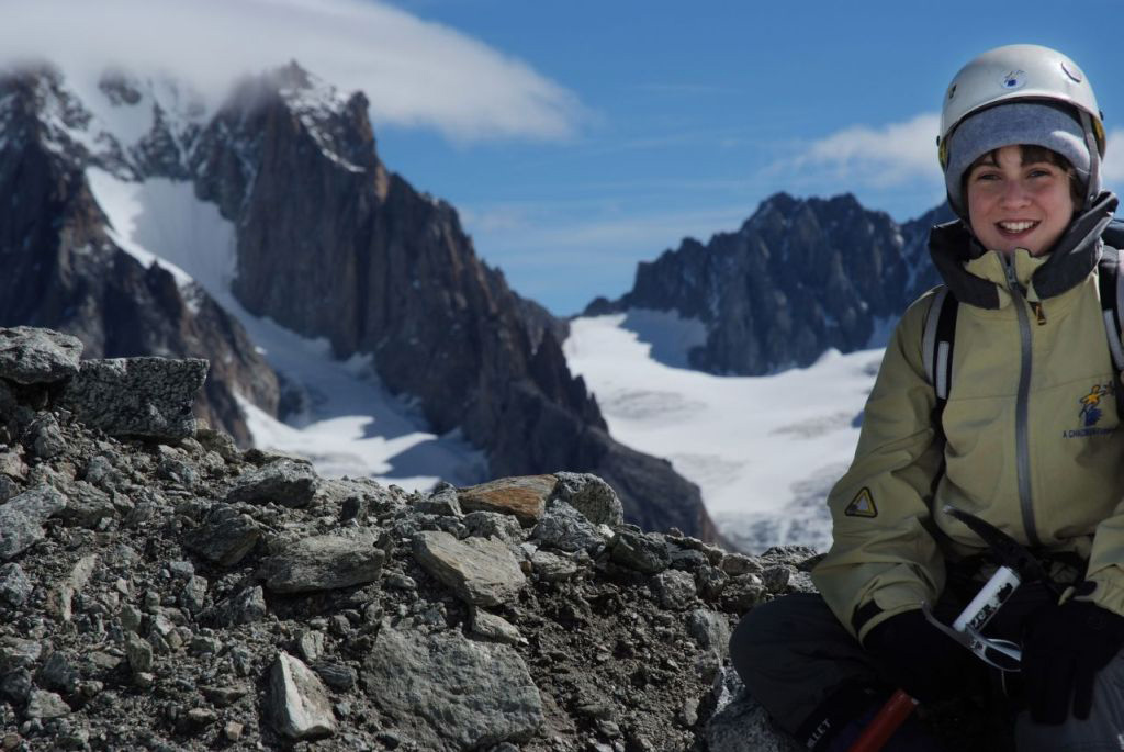 En pause au milieu d’un panorama unique, Charles !
