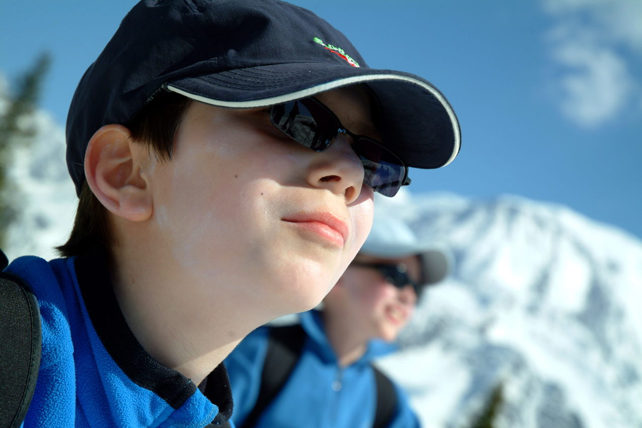 Tu regardes où Quentin ? Ah, vers ton Everest bien sûr !