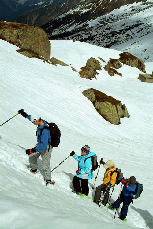 Oh là là, ça grimpe dur dans les montagnes !