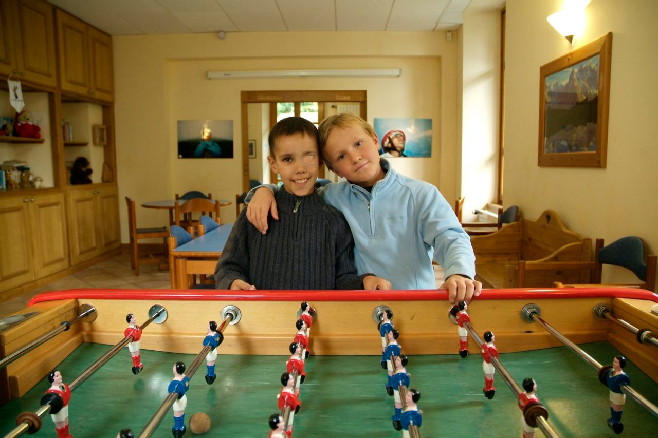 2 potes au baby, relax ! Thomas et Justin.