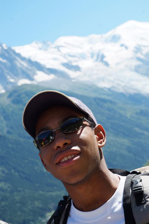 Christophe a déjà la tête dans les montagnes !