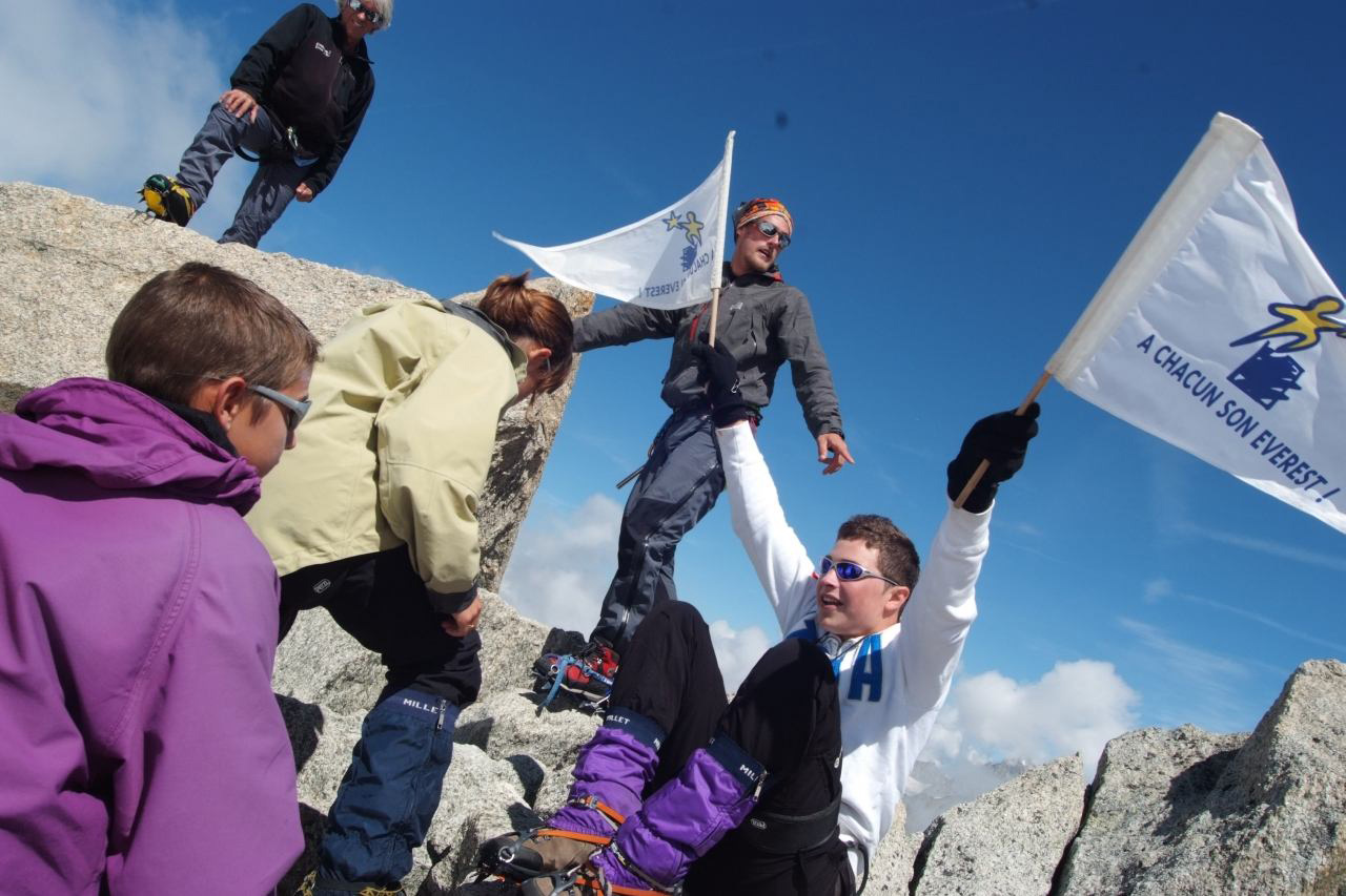 Ca y est nous y sommes ! A plus de 3300m ! C’est le pied total !