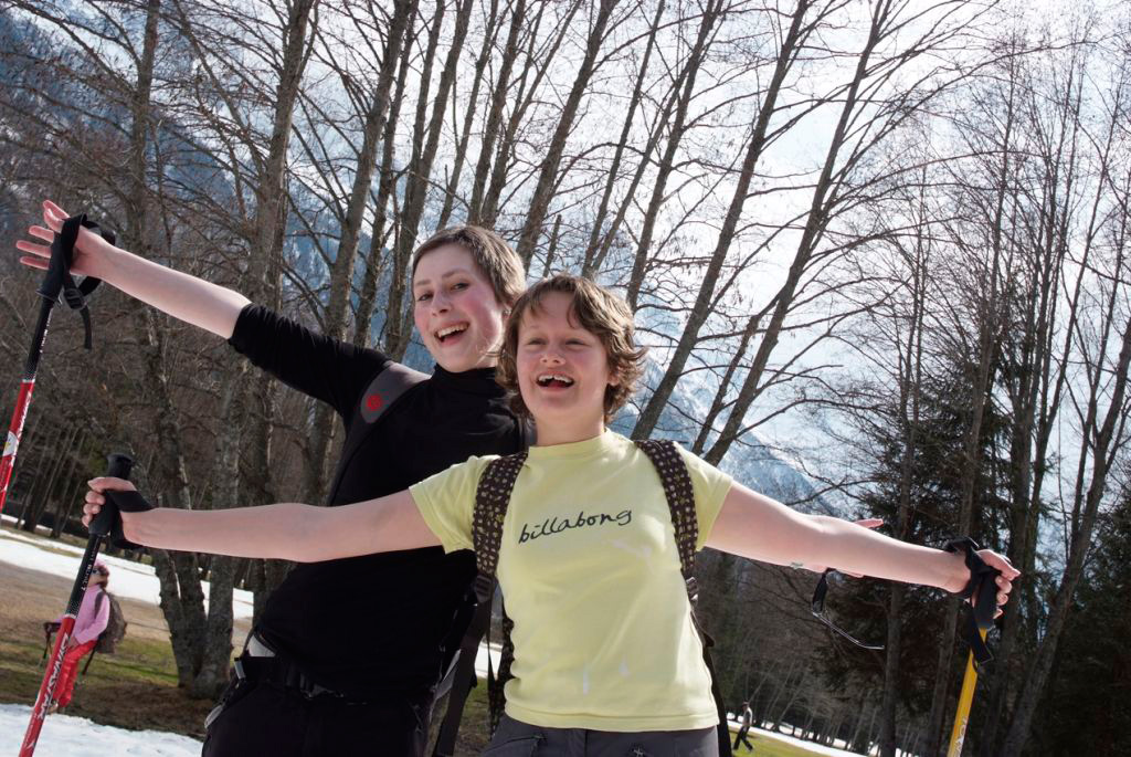 Ca plane pour les filles ! (Camille et Hélia)