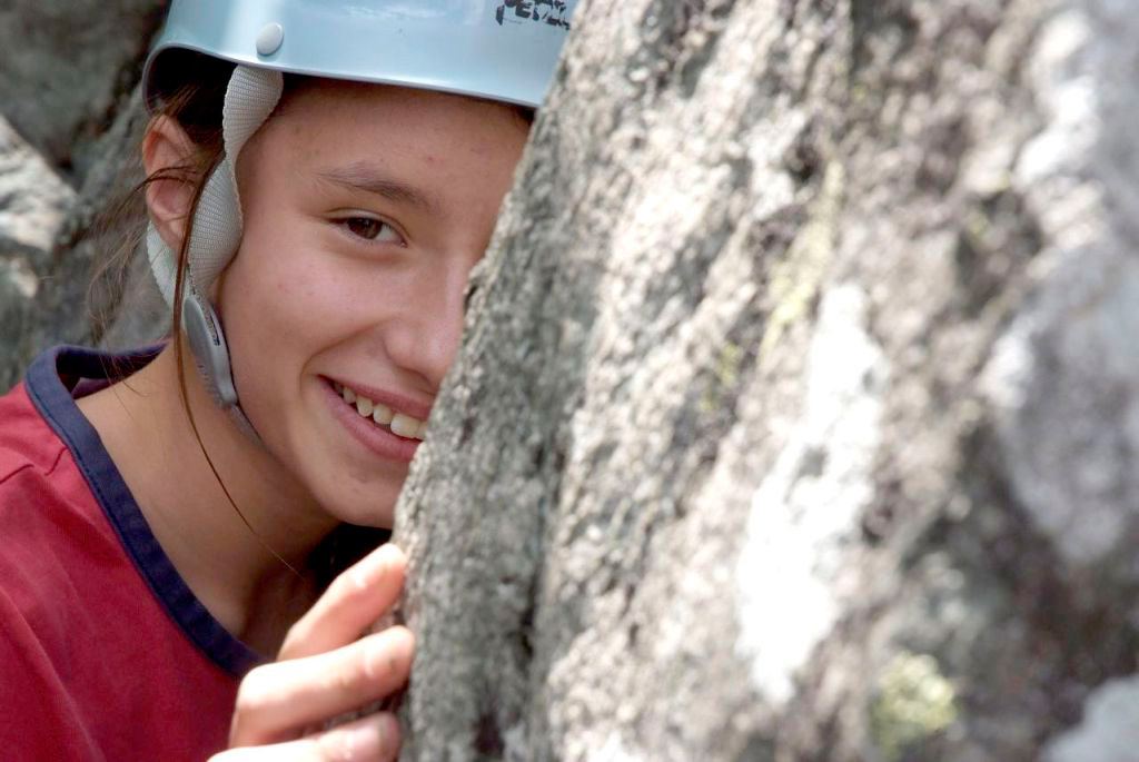 Faire corps avec la montagne, c’est ça le secret de toutes les bonnes grimpeuses ! (Laure)