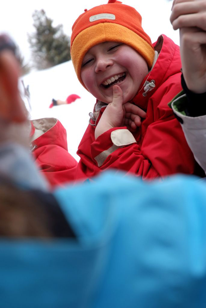 Y’a d’la joie en tous cas ici à Chamonix, et ce n’est pas Valentin qui dira le contraire !