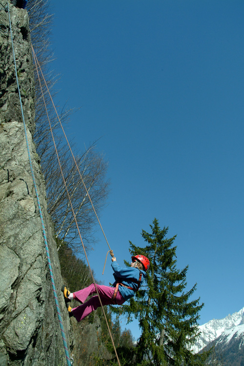 Chloé, elle, continue à donner des couleurs à la montagne !