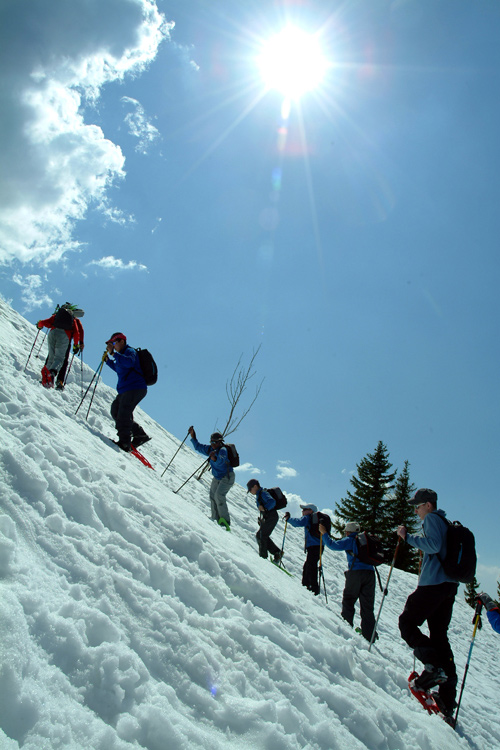 Vous voulez encore faire des glissades ? Et bien on remonte !