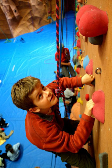 Regardez avec quelle concentration Julien s’élance dans une voie !