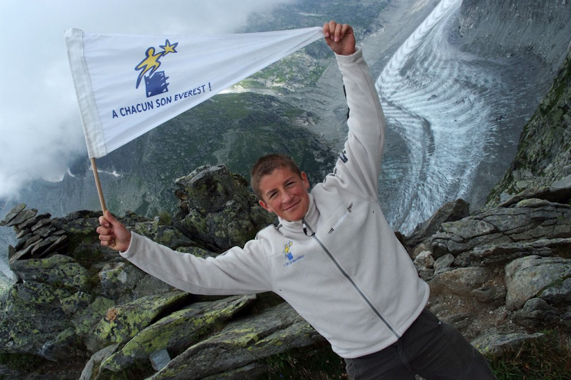 Objectif atteint pour Adrien et toute l’équipe, voici la mer de glace !
