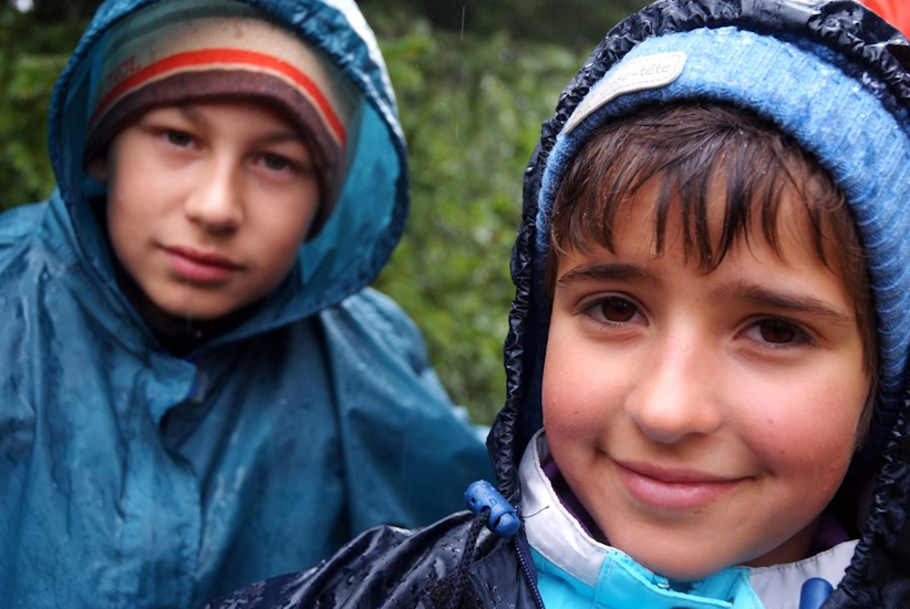 Malgré la pluie, malgré l’effort, on a le sourire !