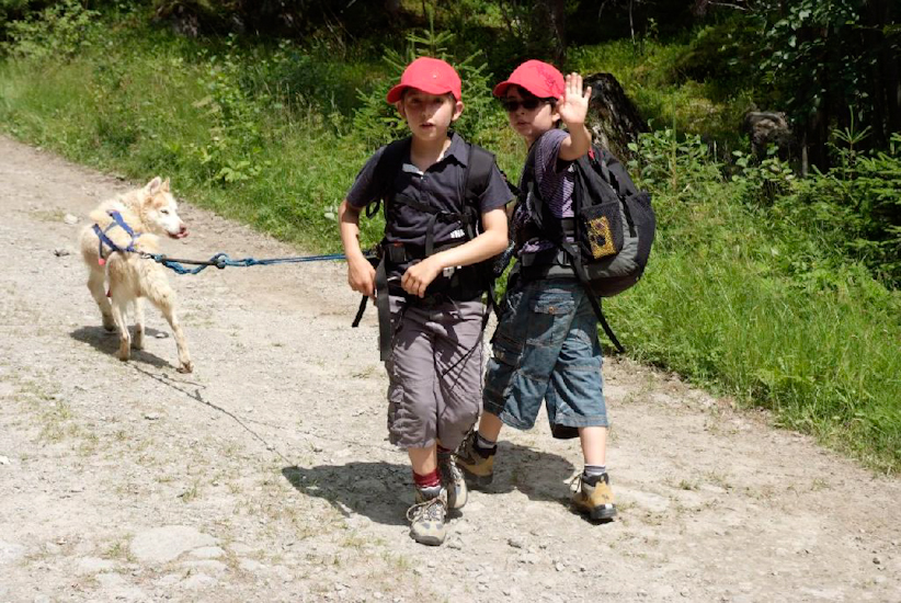 Qui promène qui ? J’avoue ne pas trop savoir ! (Alexandre & Maxime)