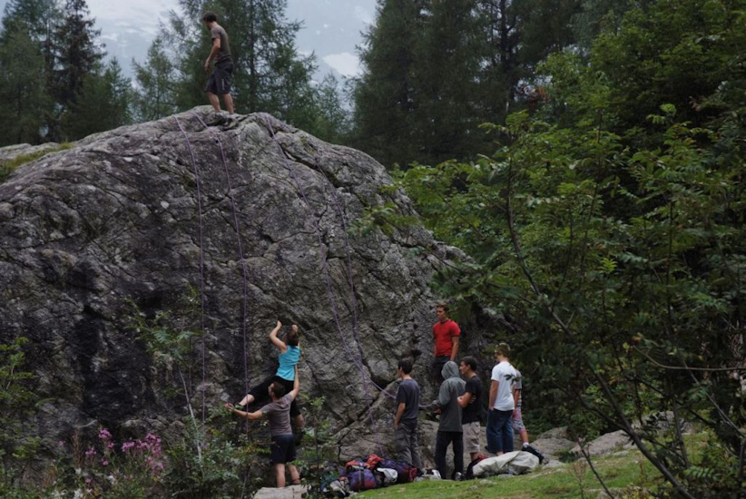 Entre les gouttes, nous poursuivons nos acrobatiques activités !