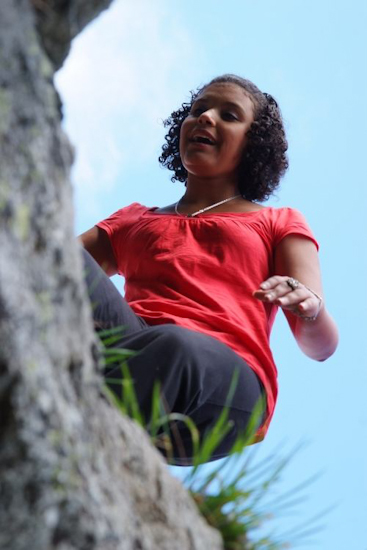 Petite frousse sur arête ! Ikram.