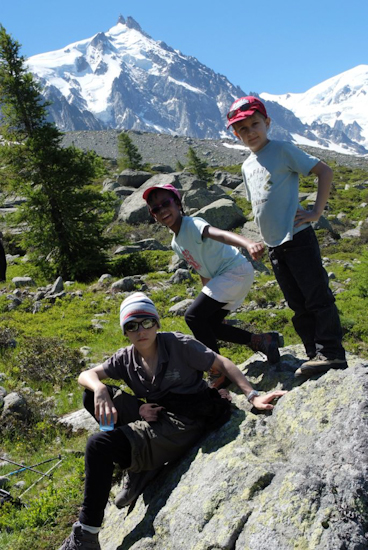 Pause rocher pour champions sur-motivés ! (Sébastien, Anna-Jhyn et Martin)