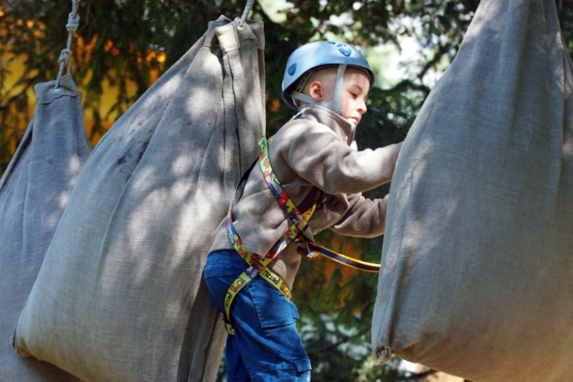Comme si c’était un bon endroit pour ranger des sacs, ils sont bizarres les chamoniards !