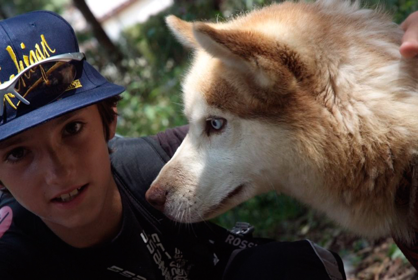 Complicité de deux champions de cani-rando : Alrik et Kodiac !
