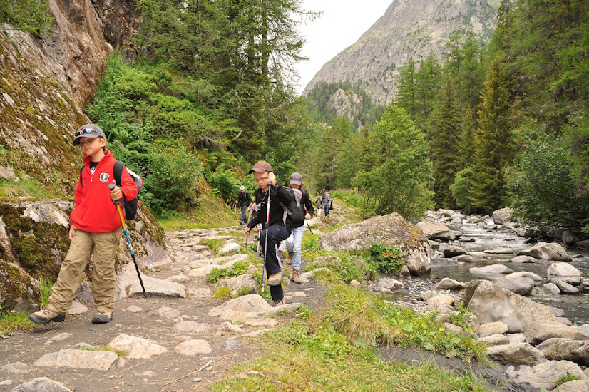 Retour en longeant la rivière.