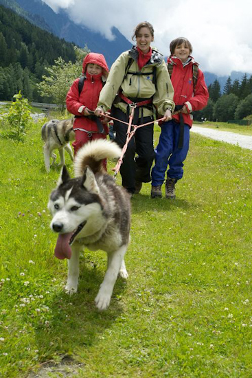 Thomas et Toussaint ont tout prévu : ils ont le Doc entre eux en cas d’accident de cani-rando !
