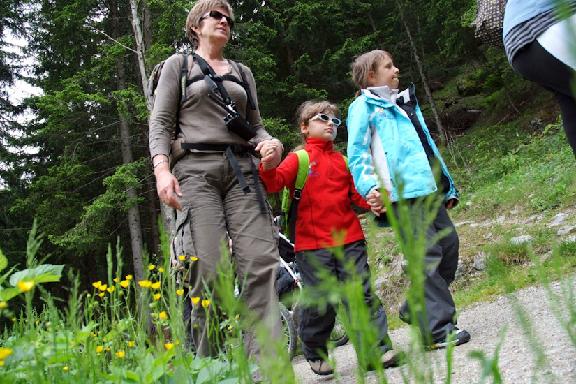 Allez, on rentre à la maison, mais on a déjà fait beaucoup de chemin pour cette première journée ! (Sandra et Océane).