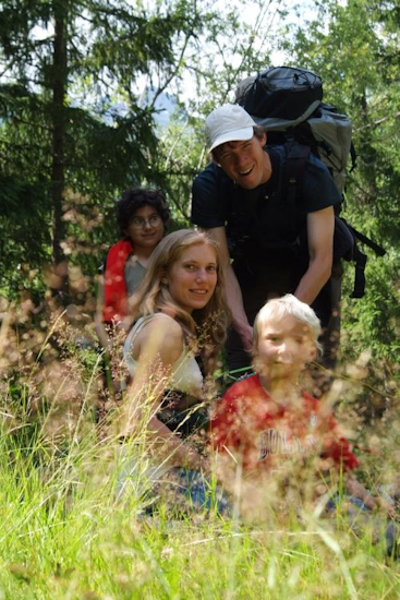 Mines de quatuor accortes ! (Vincent, Tom, Séverine et Anaëlle)