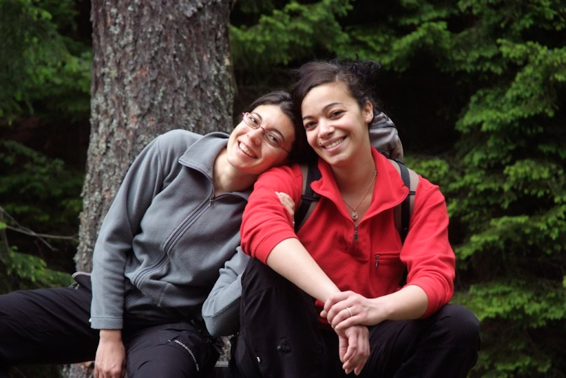 Les sourires anti-blues des infirmières ! (Carole et Donia)