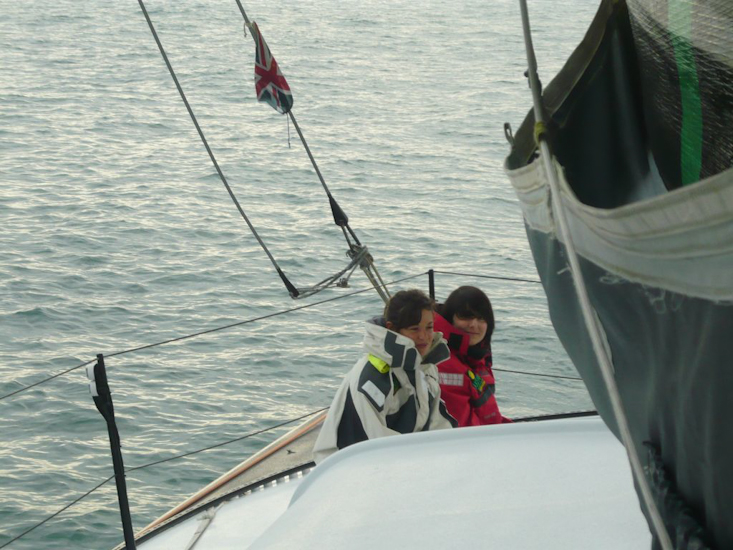 Margaux et Cécile, plutôt à l
