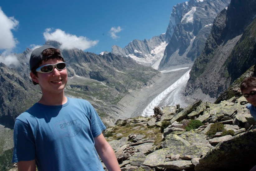 Ghislain peut maintenant s’offrir une des plus belle vue de la région, il l’a bien mérité !