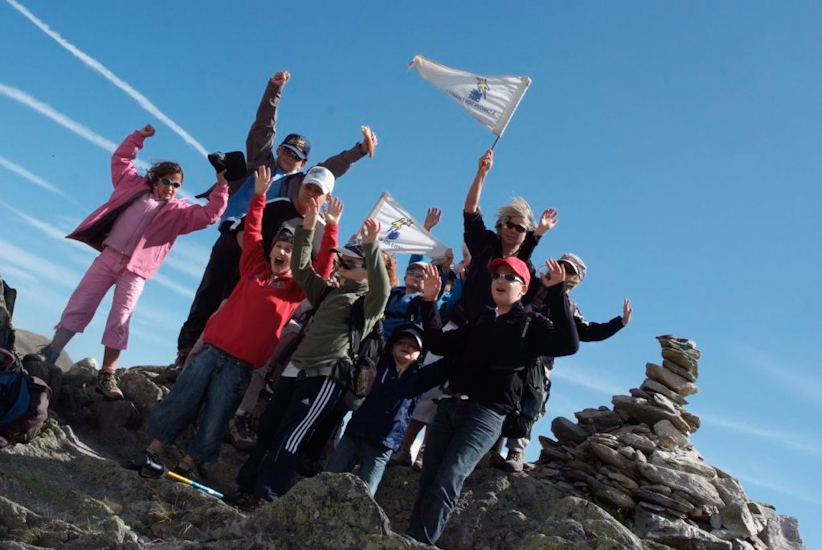 Evidemment, une petite photo souvenir en compagnie de Christine s’impose ! Nous avons réussi « NOTRE Everest » !