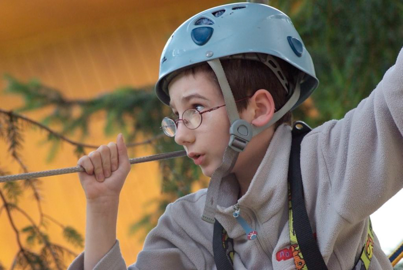 Lucas, perfectionniste, garde sa poulie à l’œil !