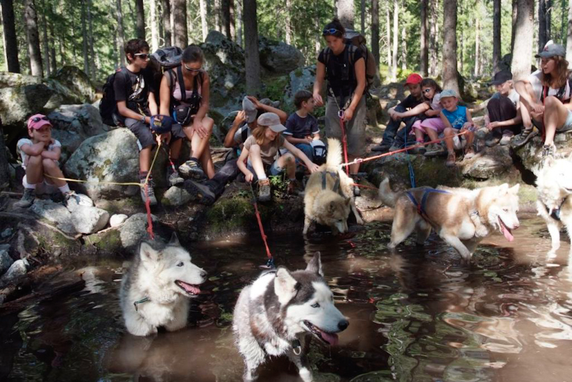 Fin d’après-midi ! Spa pour tout le monde, pour rafraîchir un peu les coussinets…