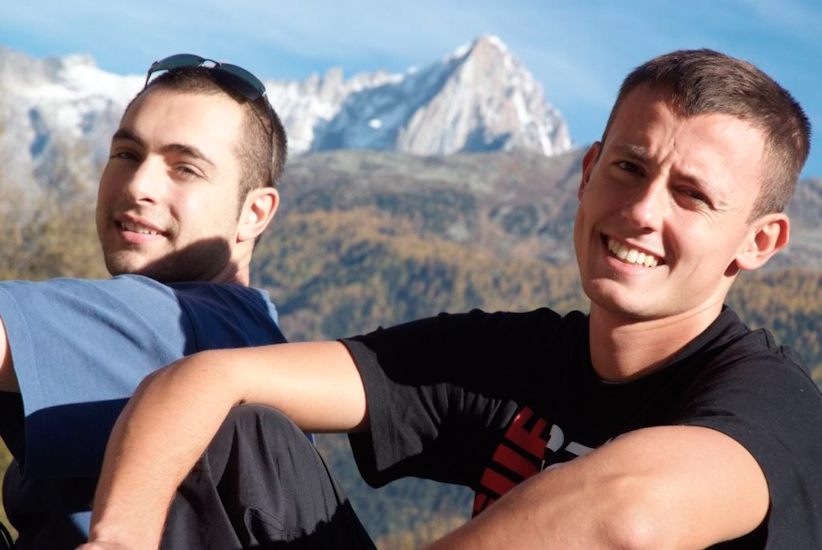 Fin de journée, derniers moments délectation pour les jeunes hommes contemplatifs : Tim et Edouard…