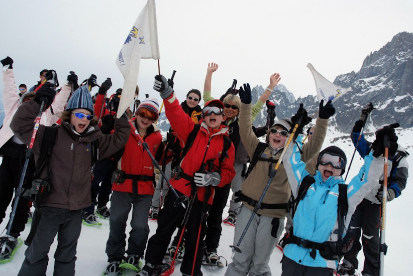 Tout le monde est là en haut du sommet, en haut de leur Everest !