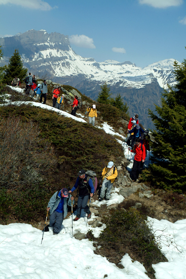 Avec tous ces virages, on va finir par avoir le mal des neiges !